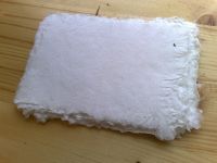 handgeschöpftes Papier Baumwolle A4 geleimt
